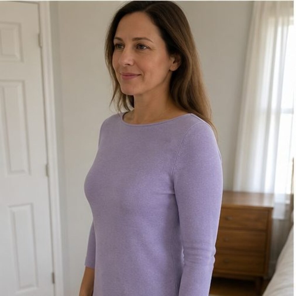 Black Wrap Blouse - Picture 3 of 6